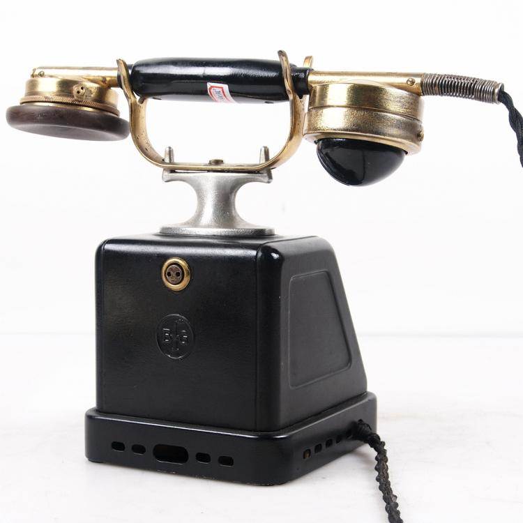 (Yao Lan) Desktop Computer Body Spin Dial Objects German Gallery Collection ZBSA24 Telephone telephone Old Atlantic