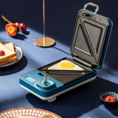 浩诗三明治机早餐机家用神器轻食机多功能定时华夫饼吐司压烤机