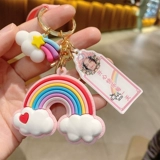 Брендовый радужный защитный амулет, милый брелок, креативная кукла для влюбленных, фотография, популярно в интернете, делается под заказ