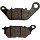Подходит для тормозных колодок Haojue Yishuang DM125HJ125/150-23A/C дисковые тормозные колодки передние и задние тормозные колодки мотоцикла mini 4