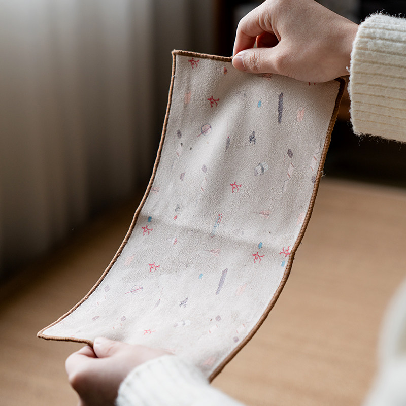 Chinese cotton linen tea towels water absorbent tea cloth Home 100 lap tea table cloth strain Gongfu tea Tea Dao Spare Parts Zen-Taobao