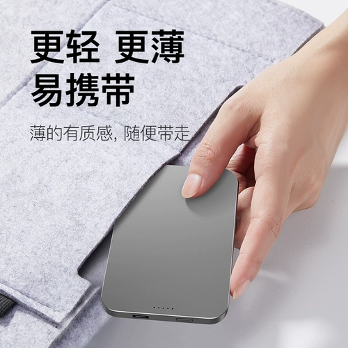 Apple, магнитный совместимый ультратонкий маленький мобильный телефон с зарядкой, портативный блок питания, США, iphone, 15, 15promax