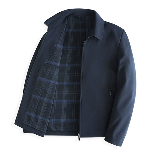 Демисезонная куртка, осенняя рубашка, для среднего возраста