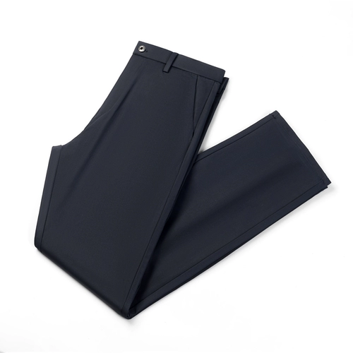 袋鼠 Эластичные шелковые летние дышащие штаны для отдыха, для мужчины среднего возраста, средняя посадка