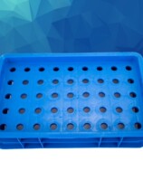 Suitable for crankcase round hole with hole turnover box plastic box storage box shaft gear bolt ball pin parts box rotation