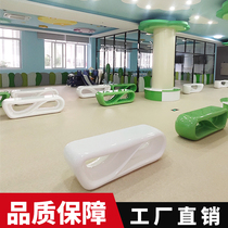  FRP leisure chair Public seating area waiting chair Outdoor stool creative modern simple Japanese word shopping mall seat