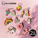 Air Jordan 1, Nike Air Force 1, радужный пончик, фиксаторы для шнурков, подвеска