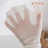 Кружевные колготки, носки, хлопковые летние тонкие милые японские гольфы, средней длины