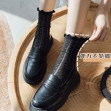 Кружевные колготки, носки, хлопковые летние тонкие милые японские гольфы, средней длины