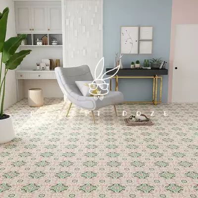 European style vintage parquet hand painted balcony living room kitchen dining room background wall tiles bathroom floor tiles 300300