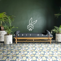 Nordic Retro Wind Balcony Background Wall Brick Fresh Tile Kitchen Dining Room Toilet Bathroom Anti Slip Wear and tiles