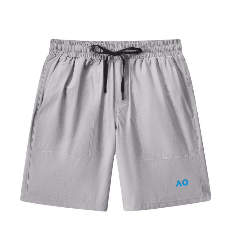 Ao Australian Open Sports Shorts Men's Tennis Fitness Short Quick-Drying Fashionable Running Shorts Men's Summer Basketball Volleyball Wearable Shorts