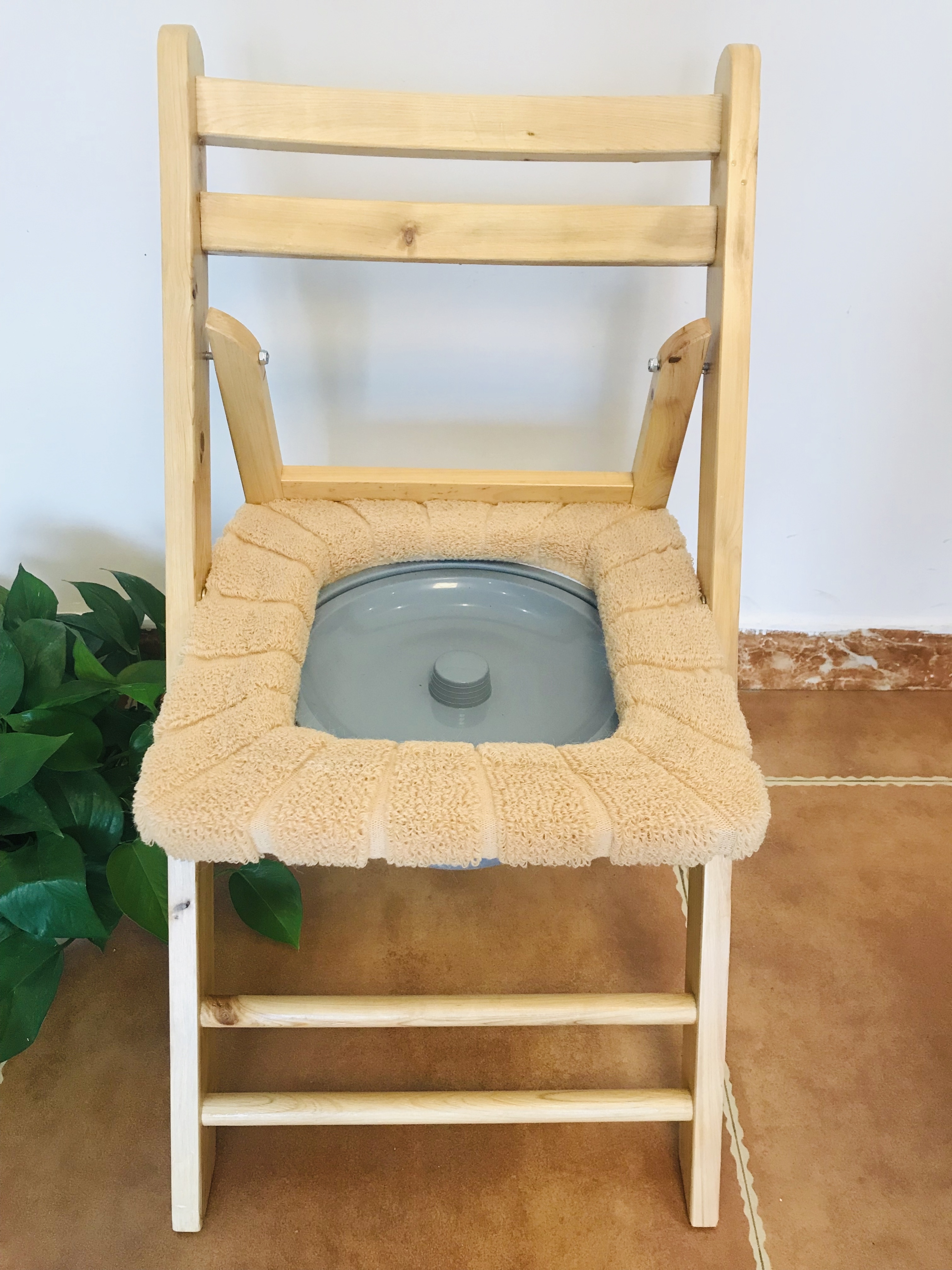 Elderly toilet seat stool seat stool seat simple solid wood toilet stool special stool for toilet toilet stool