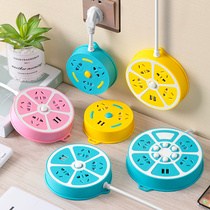 Zebull Multifunction Home Usb Panel Switch Multipurpose Socket Patch Board Wiring Board Wireless Converter Platoon Plug-In.