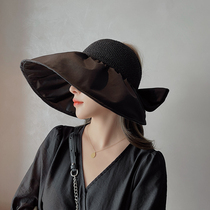 CZ Original Black Glue Hollowed-out Large Peak Fisherman Air Top Hat Han Version Mati Sun Shade 100 Hitch Sun Hat Lady Summer