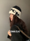 Original pile hat for women winter new ear protection warm wool knitted hat showing face small big head circumference cold hat