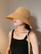 Классическая соломенная шляпа с бантом для женщин, лето 2025, новая рыбацкая шляпа с большими полями, открывающая лицо, небольшой солнцезащитный козырек, солнцезащитная шляпа