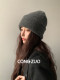 100% wool hat women's winter new style wool knitted hat ear protection face small thickened warm and cold-proof Baotou cold hat