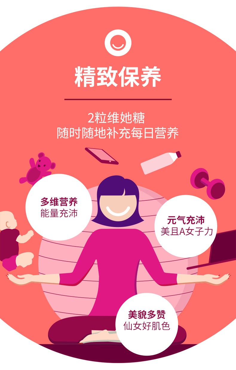 OLLY女士复合维生素软糖