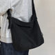 Large-Capacity Lazy Style Retro Washed Canvas Shoulder Bag for Women, Harajuku Style Student Casual School Bag, Literary Shopping Bag