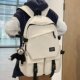 High School Student Backpack for Men ins Trendy and Cool Campus Backpack for Female College Students Simple Large-Capacity Backpack Korean Version 2024