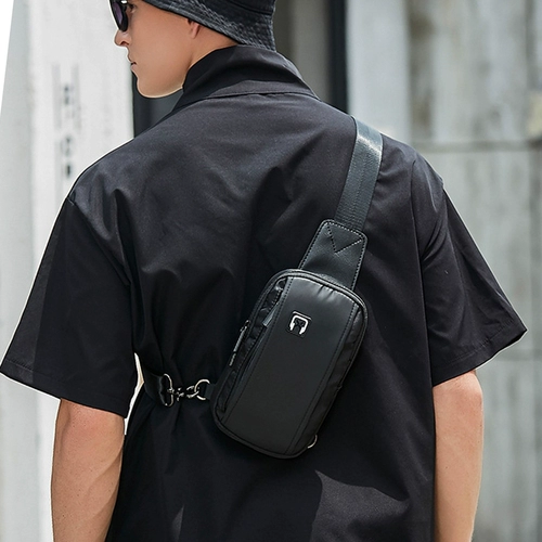 Летняя нагрудная сумка, мужская сумка через плечо, мобильный телефон для отдыха, маленький японский рюкзак, небольшая сумка, сумка на одно плечо