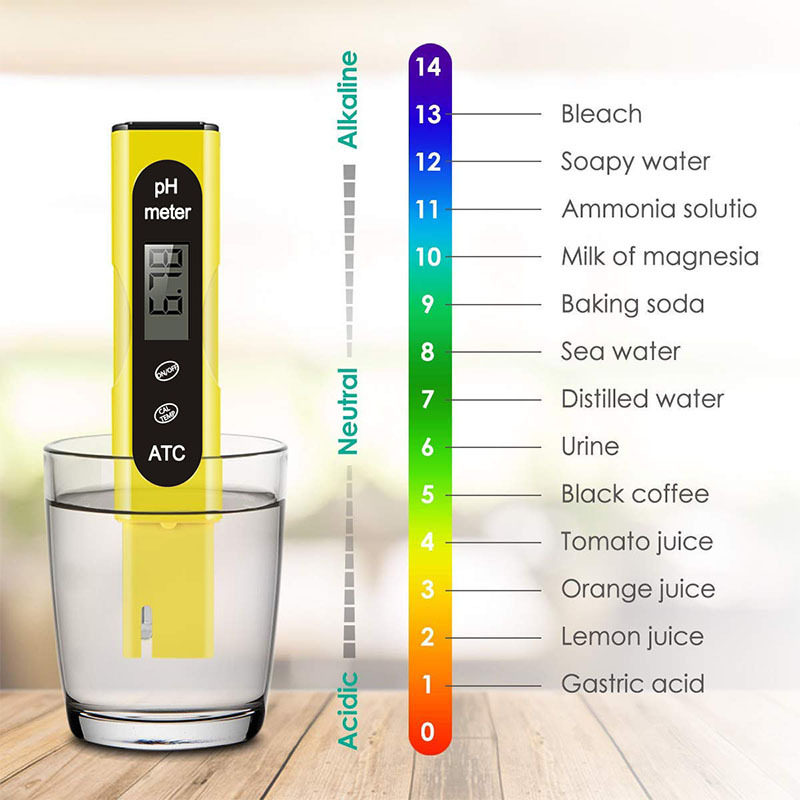 PH value tester High precision pen instrument Fish tank Aquarium aquatic products Aquaculture water quality PH test pen