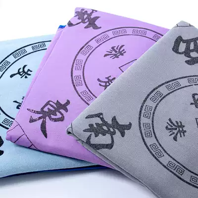 Mahjong tablecloth mahjong pad countertop cloth chess noodle cloth hemp cloth can be rolled and folded hand rubbed mahjong blanket