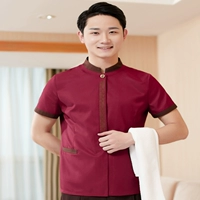 Мужской красный единственный топ