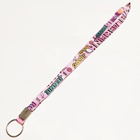 1 длинный стиль с одной петлей - розовый английский стиль с бретелькой на шее