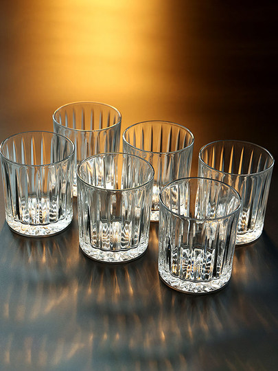 German light luxury crystal glass cup, high-end wine glass, home set, whiskey glass, beer glass, water glass