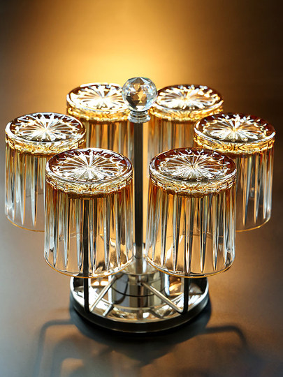 German light luxury crystal glass cup, high-end wine glass, home set, whiskey glass, beer glass, water glass