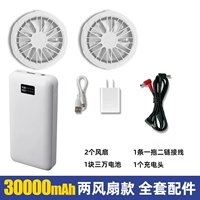 Полный набор аксессуаров, две модели вентилятора [30 000 мАч]]