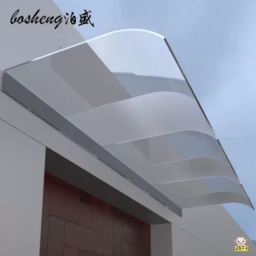 Обращение пользователей карниза пользователей Внешние осадки прозрачные дождь и балкона выносливые доски покрывали стеклоочистители без скобков скрытых сараев