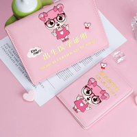 Светло -розовый лук большой набор (свидетельство о рождении + книга вакцины)