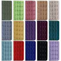 2023 stainless steel five-breasted 3-row 5-button underwear back buckle bra buckle extension buckle bra connection extension buckle