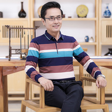 悟江南2020秋冬季新款爸爸装休闲棉T