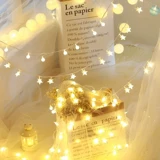 Цветная световая струна украшение батарея световые сказочные огни рождественские фонари фонарь линия цвета цвет светильник творческий свет