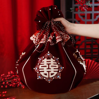 婚庆用品大全婚礼嫁妆红色包袱皮一对结婚女方新娘陪嫁物品全套装