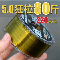 Fish Line Main Thread Subline Strong Pull Germany Import Raw Silk Nylon Line Sub Sea Pole Throw Rod Soft Sea Fishing