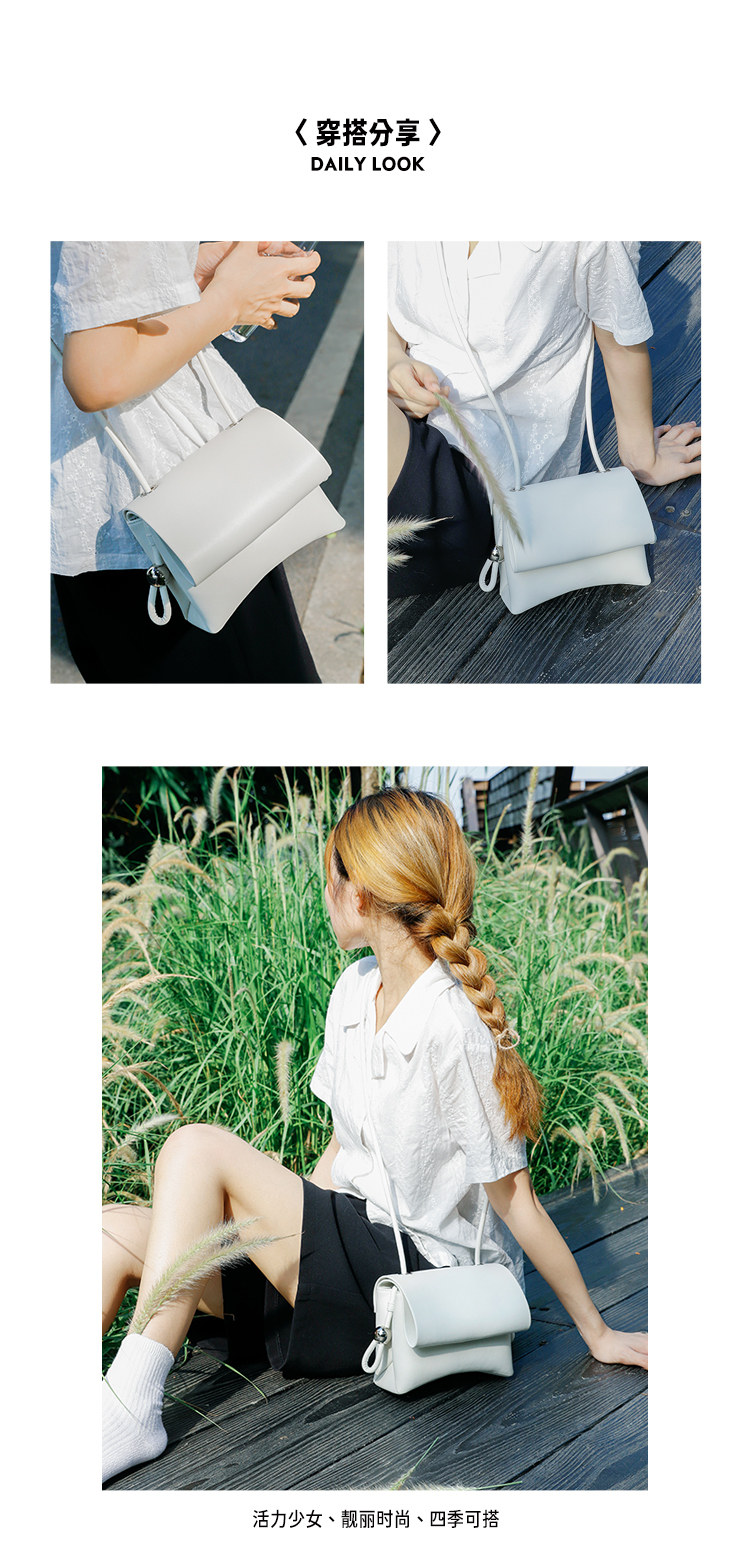 KUNOGIGI 古良吉吉 卷卷包 女式斜挎包 天猫优惠券折后￥299包邮（￥499-200）4色可选