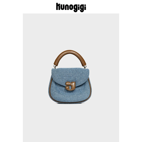 Джинсовая маленькая небольшая сумка, сумка через плечо