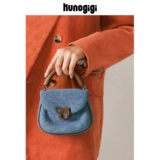 Джинсовая маленькая небольшая сумка, сумка через плечо