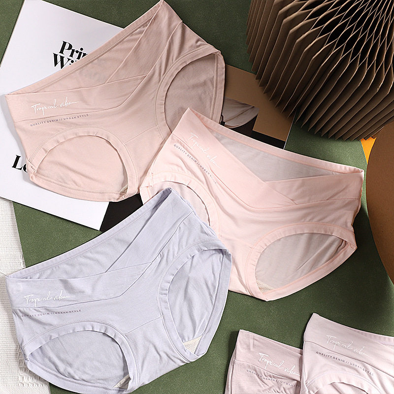 Modale New Pregnancy Woman Underwear Large Size Low Waist Pregnant Pregnant Woman Comfort Breathable Underwear Non Pregnant Woman Can Wear