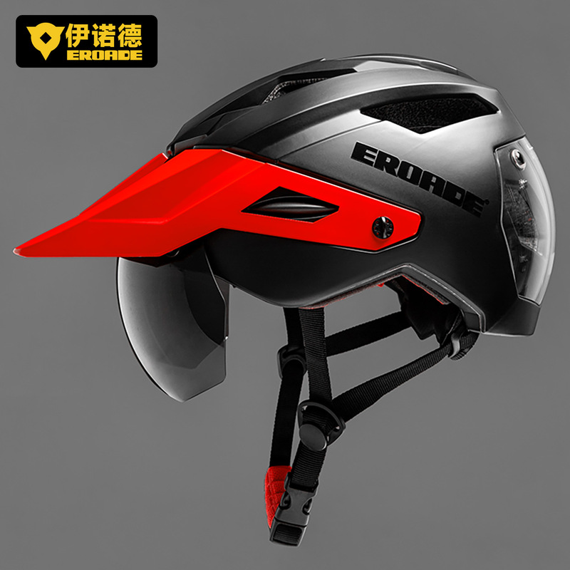 Inode Eroade Cycling Helmet for Men and Women, Mountain Bike, Road Bike, Goggles, Cycling Safety Helmet Equipment