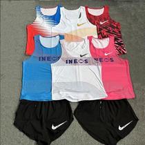 Track and field training clothes marathon running sports students professional competition vests quick-drying breathable sports suits can be customized