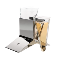 Tesla Tesla tesla tasting wine glass official peripheral glass high-end business gift pair