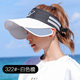 Mqvq Visor Hat Sun Hat Summer Korean Style Face-Covering Sun Protection Hat Retractable Golf Hat for Women