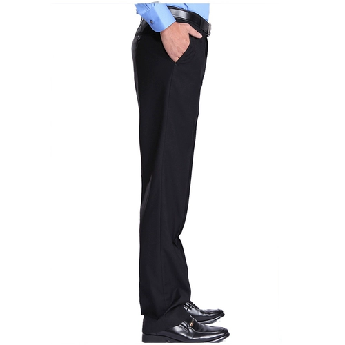 Рабочие летние черные штаны, осенние, свободный прямой крой