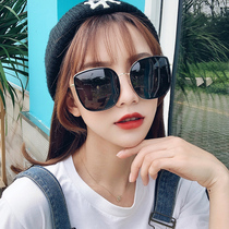 Sunglasses womens 2020 new Korean version of the tide anti-UV net red sunglasses womens ins big face thin glasses